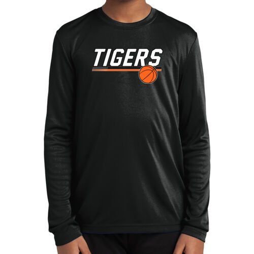 BASKETBALL - Youth Long Sleeve PosiCharge ® Competitor™ Tee Thumbnail