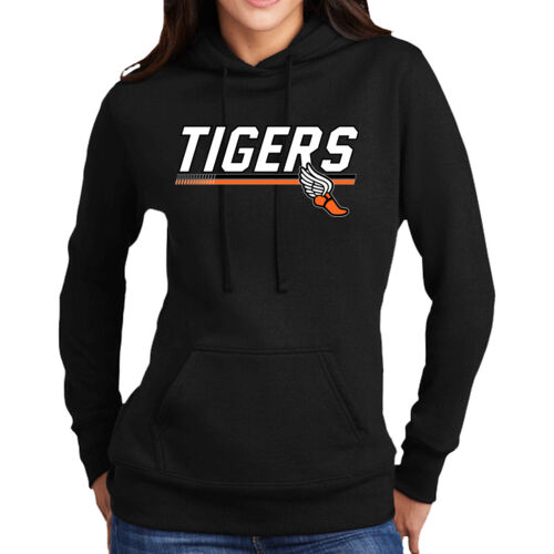 TRACK & FIELD - ® Ladies Core Fleece Pullover Hooded Sweatshirt Thumbnail
