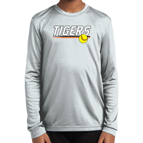 SOFTBALL - Youth Long Sleeve PosiCharge ® Competitor™ Tee Thumbnail