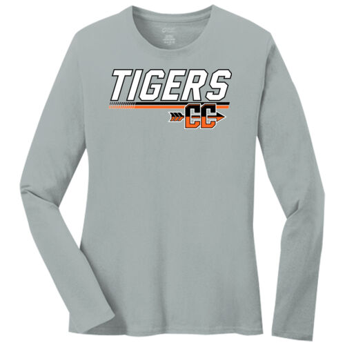 CROSS COUNTRY - Ladies Long Sleeve Core Cotton Tee Thumbnail